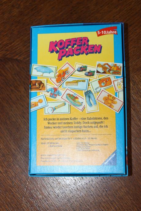 Hra balíme kufor - od 5 rokov,