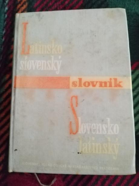 Latinsko slovenský slovník a latinčina, 