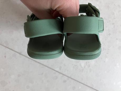 Zelené sandálky, zara,27