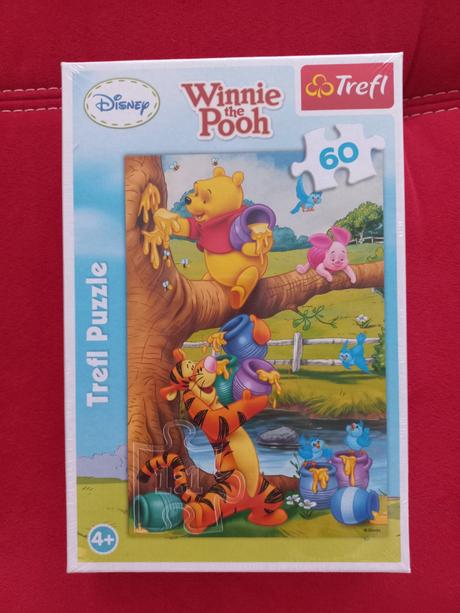 Puzzle disney, krtko, včielka maja, 