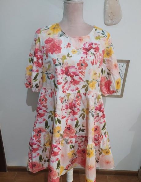 Kvetovane šaty, mohito,36
