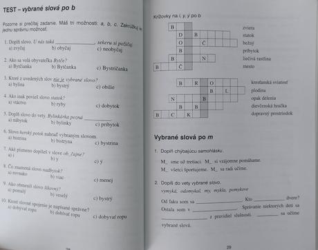 Pravopisné cvičenia, diktáty, úlohy pre 3. ročník,