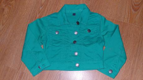 Rifľová bunda - 2x oblečená, denim co,98