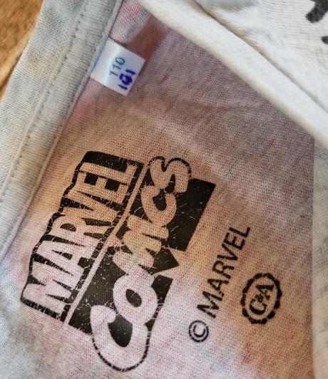 C&a spiderman marvel superhdovia tričko 110 kuk, c&a,110