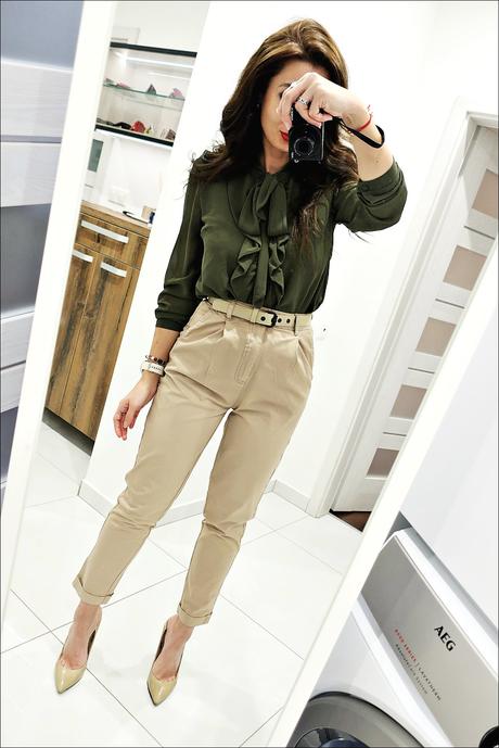 Nohavice reserved s opaskom, reserved,xs