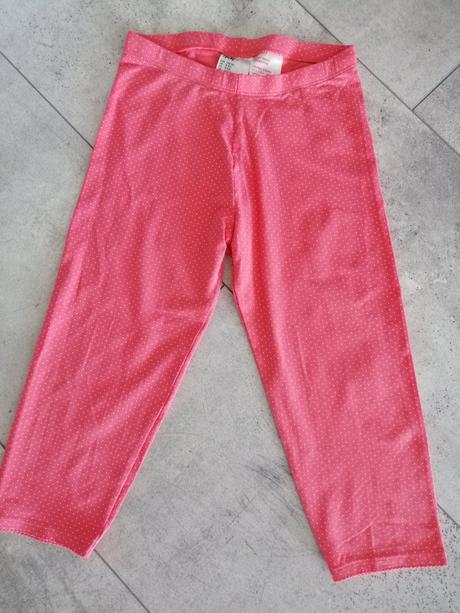 3/4 legínky, h&m,134