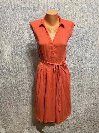 Šaty s prímesou ľanu promod, promod,s