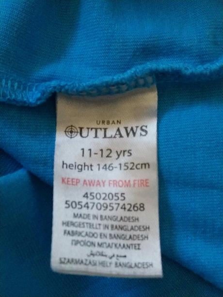 Modré tričko take the l, urban utlaws, 152