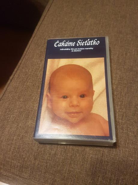 Video kazeta čakáme dieťatko, 