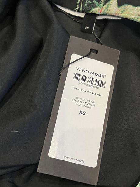 Dámska kvetovaná blúzka vero moda (xs), vero moda,xs