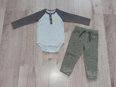 Chlapčenská súpravička (tepláky + body), pepco,92