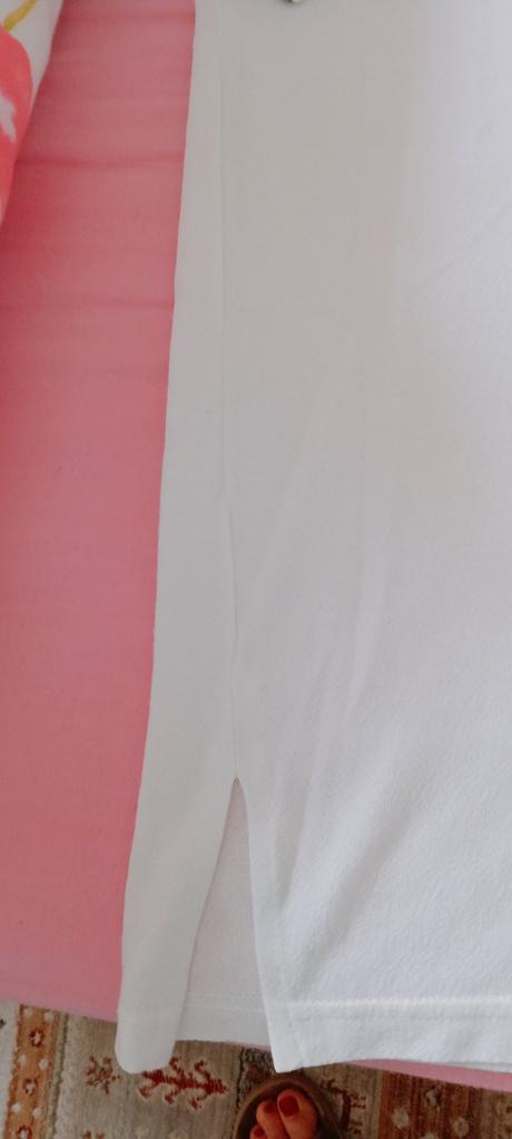 Biele elegantné tričko, l