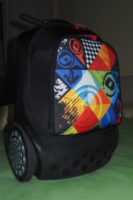 Školská taška na kolieskach nikidom roller, 