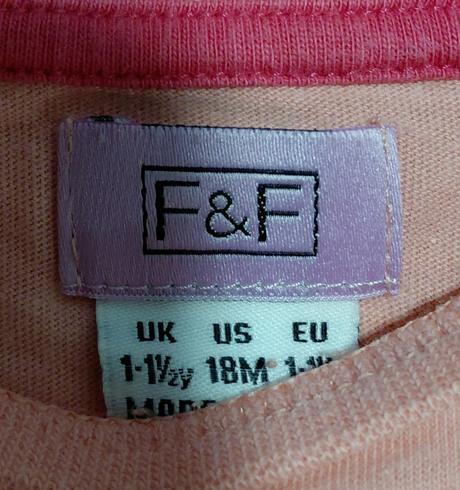 Tričko s krátkym rukávom f&f 86, f&f,86