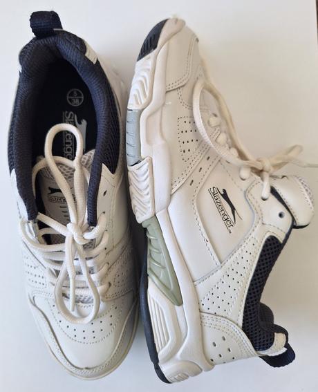 Tenisky biele, slazenger,38
