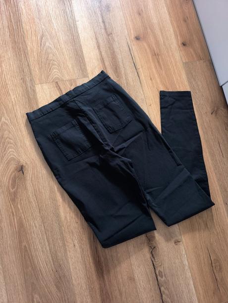 Čierne skinny nohavice, select,m