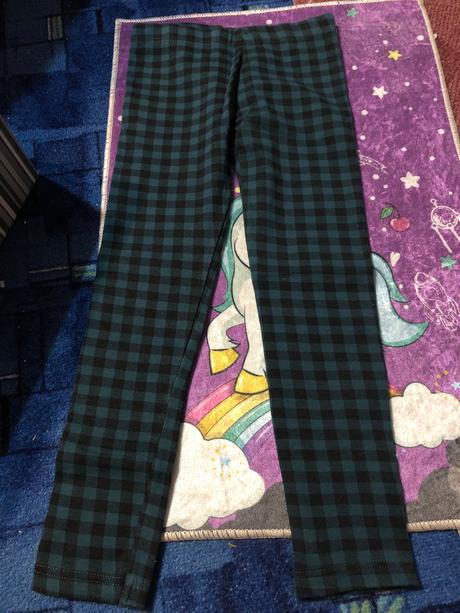 Kockované hrubé a bodkovane leginy, little things,122