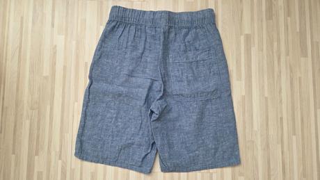 Kratasy s ľanom - top stav, h&m,134