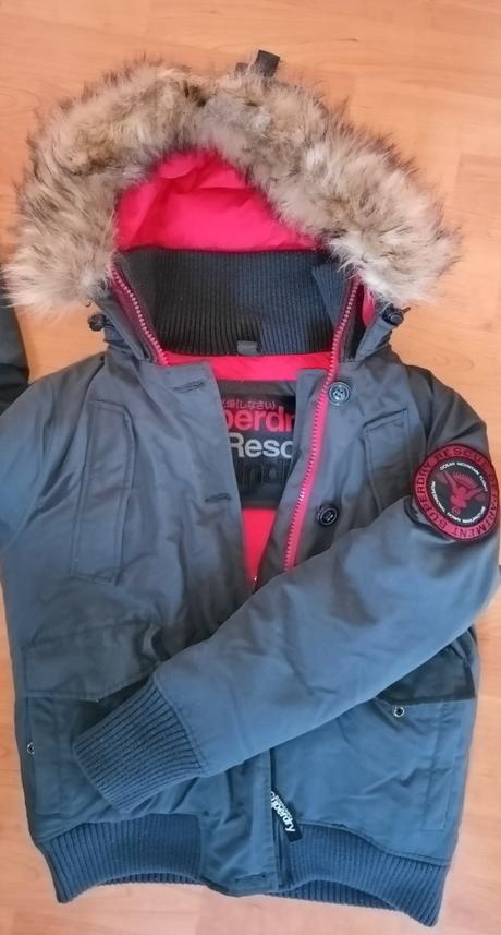 Páperová bunda superdry "m", superdry,m