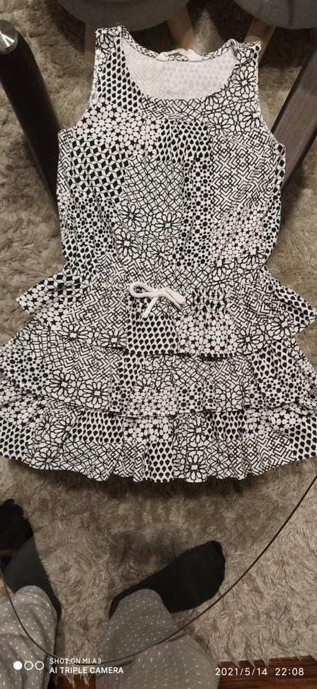 Krásne šaty, h&m,110