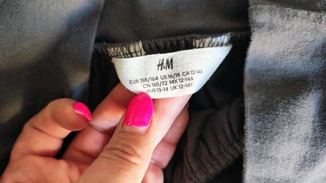 Sukňa bavlnená, h&m,158