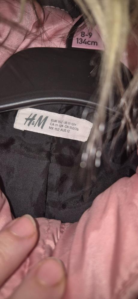 Zimná bunda, h&m,146