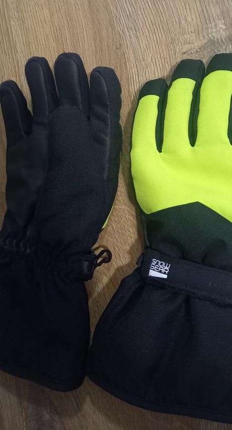Lyžiarske rukavice, h&m,s