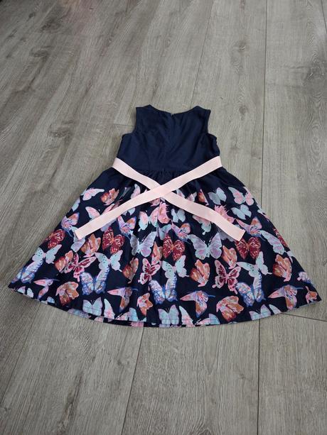 Krásne saty motýle, bonprix,128