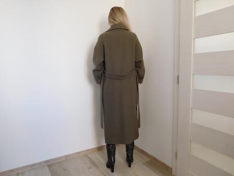 Zara woman -s/m-kabát dámsky,vlnený,, zara,s