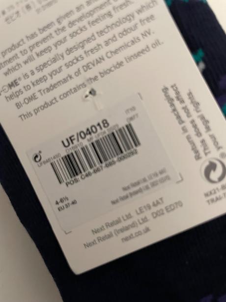 7 pack športových ponožiek, next,37 / 38 / 39 / 40