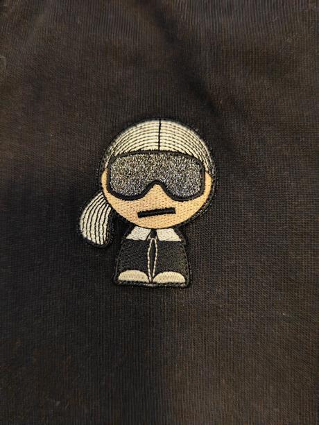 Karl lagerfeld originál moderná, štýlová mikina, l