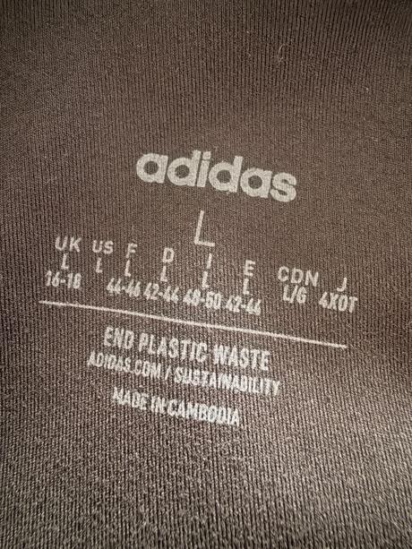 Predám dámske čierne športové šortky, adidas,l