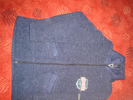 Teplý sveter na zips, 122