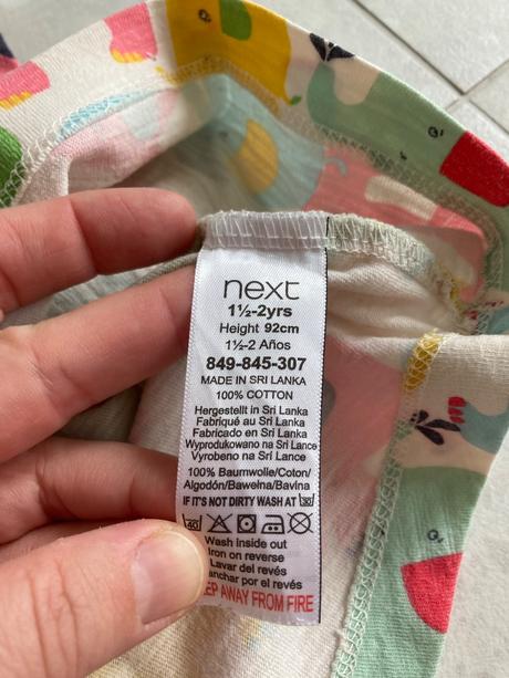 Sloníkové šatky, next,92