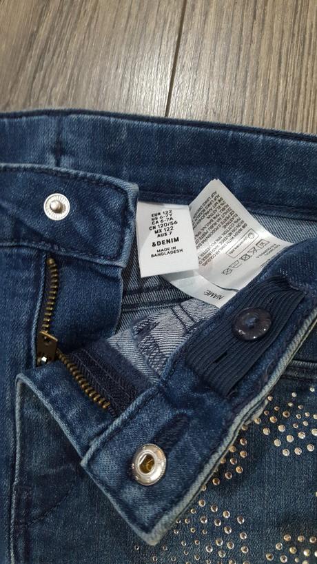 Riflova sukňa, h&m,122