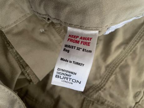 Burton nohavice, burton,32