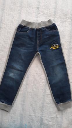 Riflovoteplakove nohavice, 128