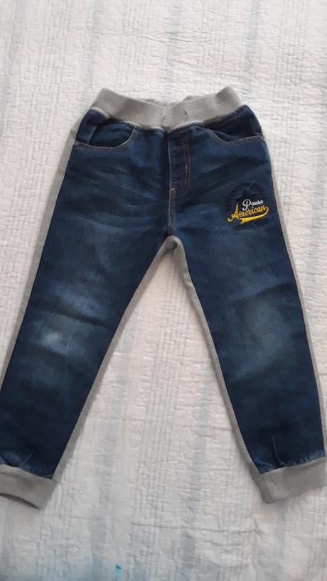 Riflovoteplakove nohavice, 128