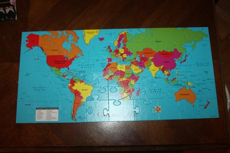 Puzzle mapa sveta 68, 