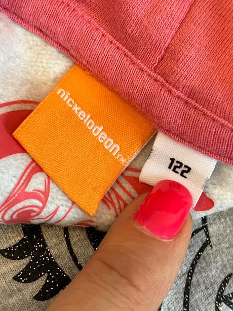 Dievčenská mikina s potlačou nickelodeon (122), nickelodeon,122