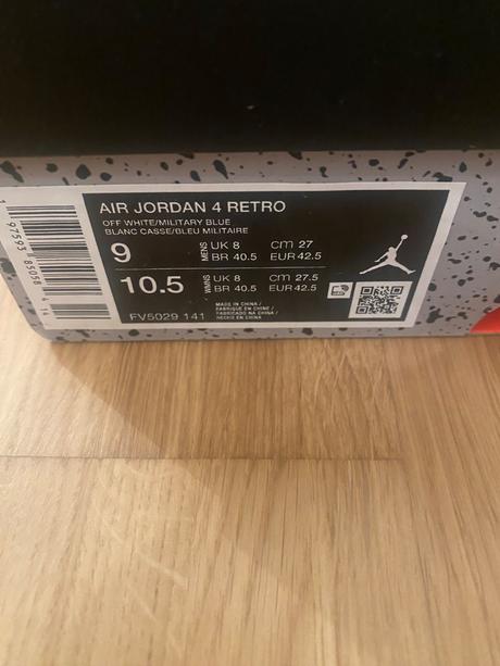 Nike air jordan 4, nike,42 / 43