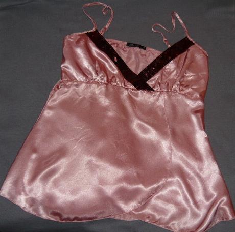 Sexi saténová (teho) košieľka, intimissimi,m
