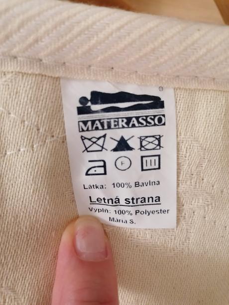 Matrac zn. materasso do detskej postielky, šírka (cm): 60,dĺžka (cm): 120