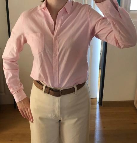 Bledoružová blúzka b.young xs/34, 34