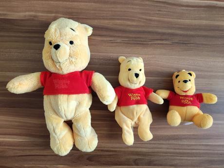 Macko pooh v 3 veľkostiach, 