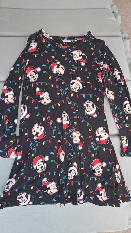 Šaty s vianočným motívom, disney,122