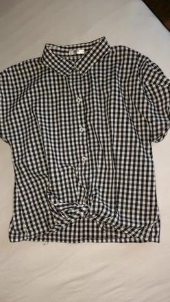 Kockovaná blúzka, košeľa, pepco,134