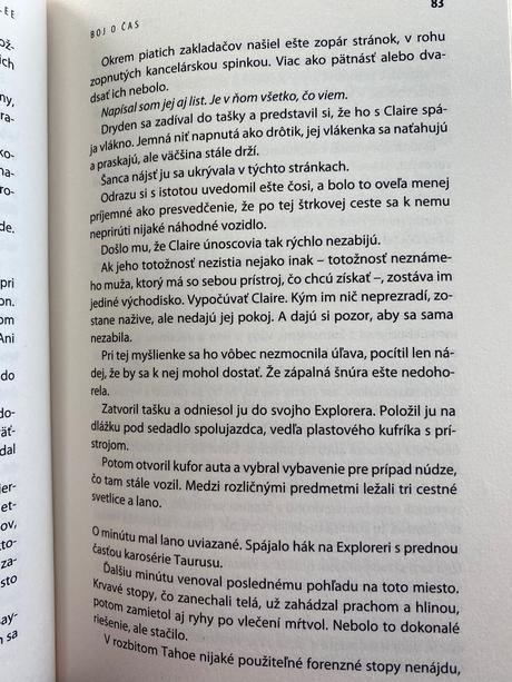 Boj o čas patrick lee,