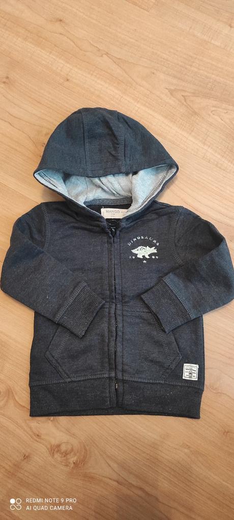 Mikina s kapucňou, mango,74