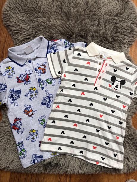 Tričko s golierom paw patrol, f&f,110